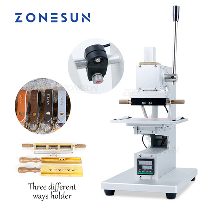 ZONESUN ZS-90XTS Manual Hot Foil Stamping Machine With Infrared Locator
