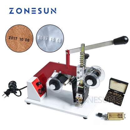 Máquina de impressão a quente de fita colorida ZONESUN ZY-RM5-E