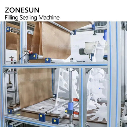 ZONESUN ZS-FHMS1GF Fully Automatic High Peed Hand And Foot Mask Filling Sealing Machine