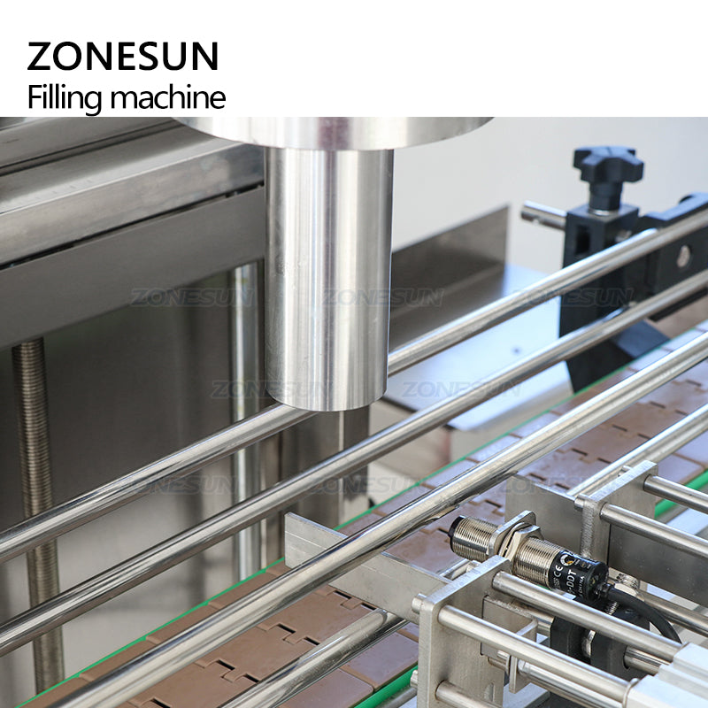 ZONESUN ZS-FM730A 10-2000g Máquina pneumática automática de enchimento de pó