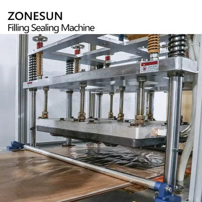 ZONESUN ZS-FHMS1GF Máquina de llenado y sellado de mascarillas para manos y pies de alta velocidad completamente automática 