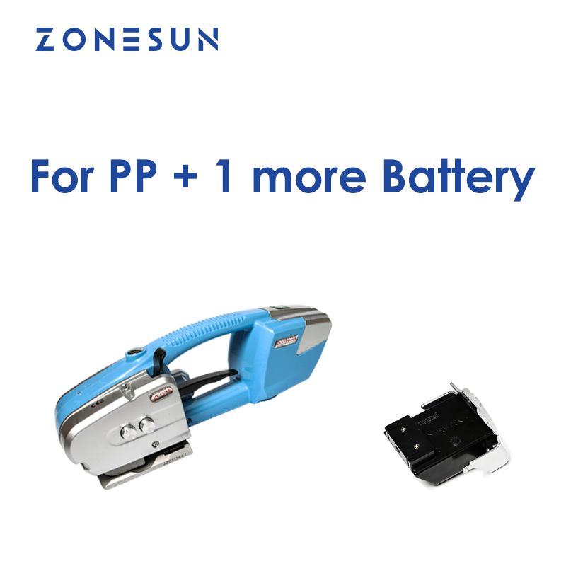 ZONESUN JD16 13-16mm automática bateria elétrica máquina de cintagem de plástico