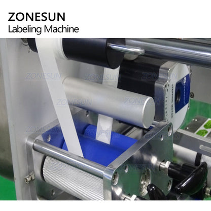 Etiquetadora automática de superficie plana ZONESUN XL-T853 con codificador de fecha