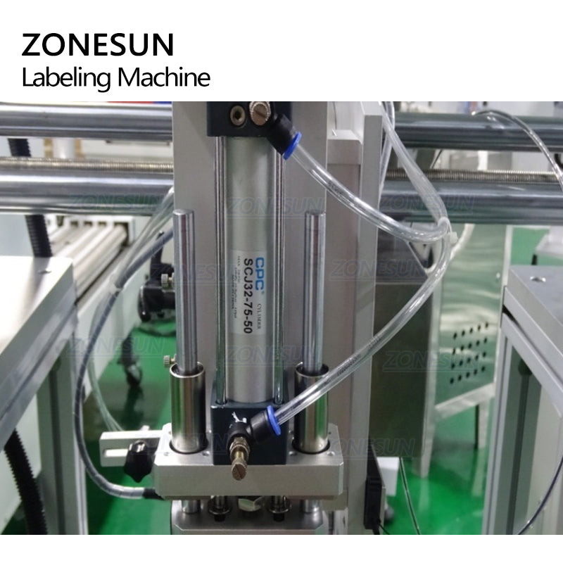 ZONESUN XL-T853 Máquina automática de etiquetagem de superfícies planas com codificador de data