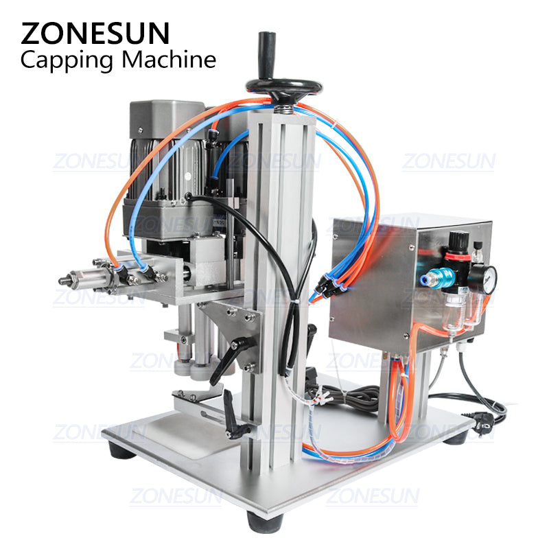 ZONESUN ZS-XG6100 Máquina de tampar semiautomática pneumática de mesa