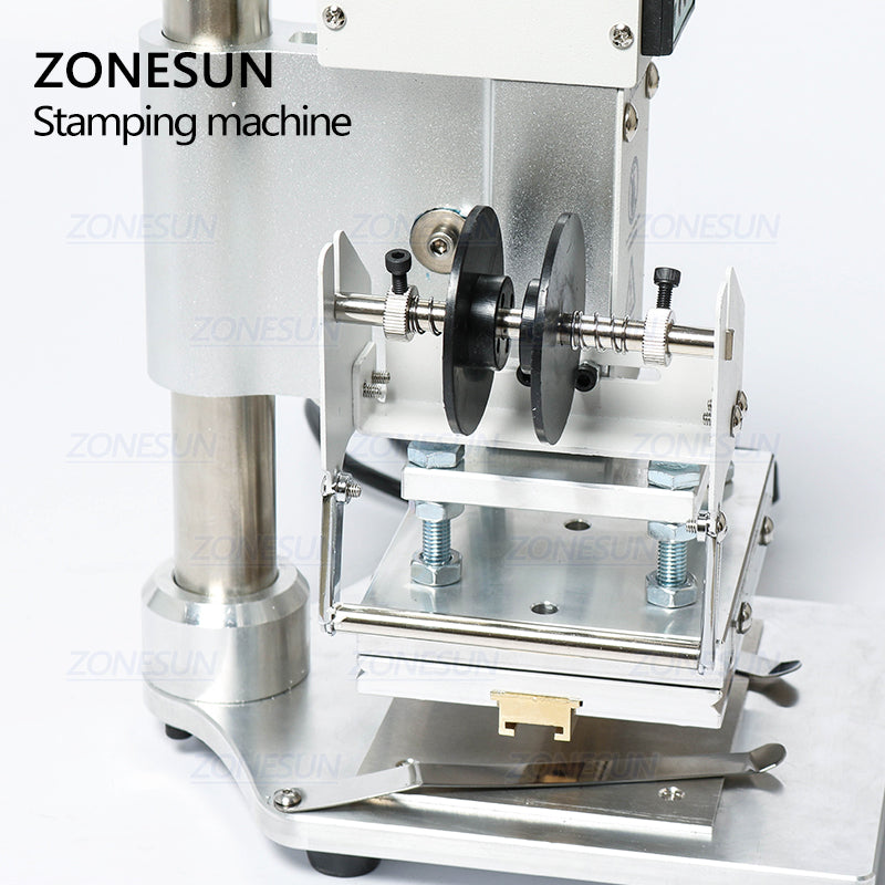 ZONESUN ZS-100B 10x13cm Máquina de estampagem a quente de uso duplo
