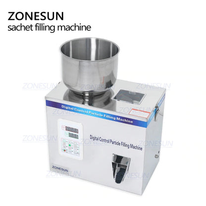 ZONESUN 2-200G Máquina automática de envase para embalagem de pó