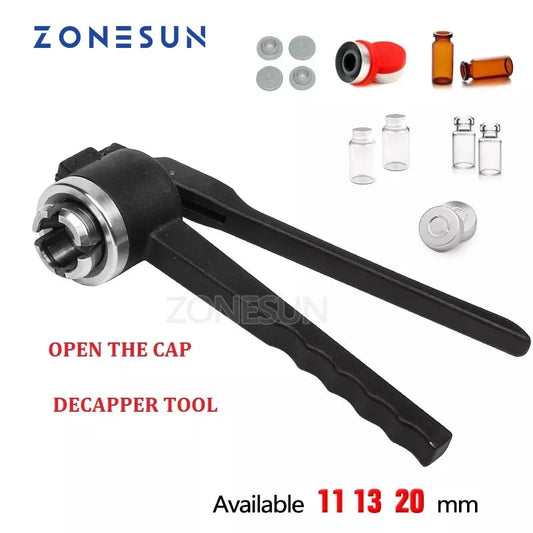 ZONESUN 11/13/20mm Descapotador Manual de Aço Inoxidável
