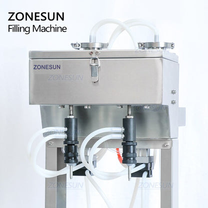 ZONESUN ZS-G400 Pneumatic Vacuum Liquid  Filling Machine