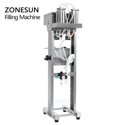 ZONESUN ZS-G400 Pneumatic Vacuum Liquid  Filling Machine