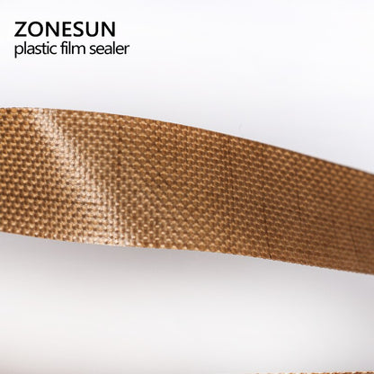 ZONESUN 50 pçs/lote Cinto de Teflon para FR-900/SF-150 Selador de Banda/Máquina de Selar Sacos Plásticos