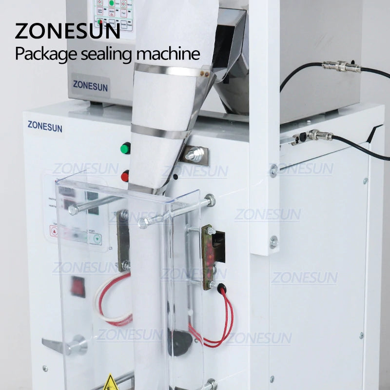 ZONESUN ZS-GZ200 Weighing Powder Filling And Three Side Sealing Machine With Date Printer
