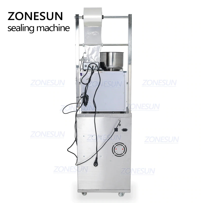ZONESUN ZS-GZ5200 Máquina de sellado, llenado y ponderación de polvo con impresora de fecha
