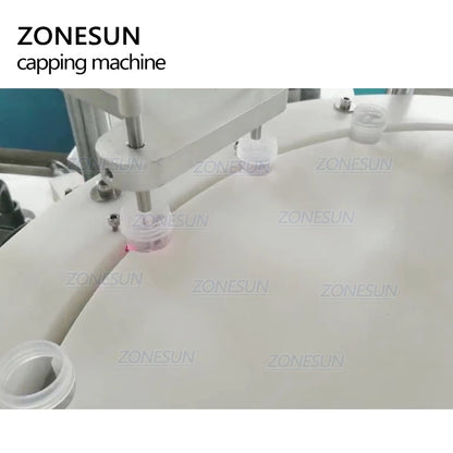 ZONESUN 25-50mm Máquina automática rotativa de enchimento de líquidos