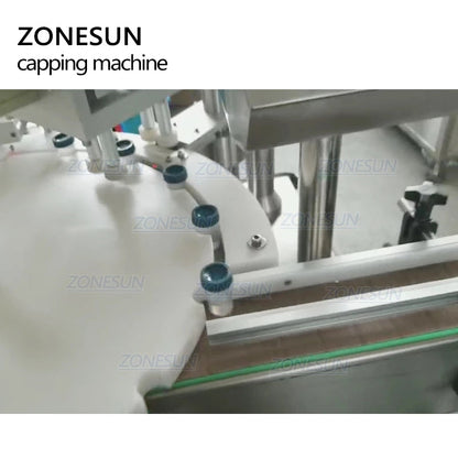 ZONESUN 25-50mm Máquina automática rotativa de enchimento de líquidos