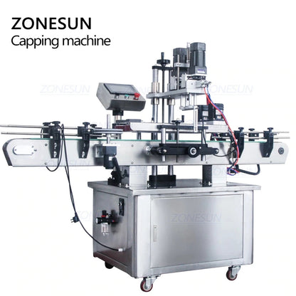 ZONESUN ZS-XG440 25-50mm Máquina automática de tapado de botellas de spray eléctrico
