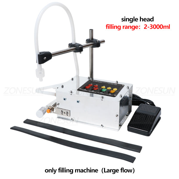 ZONESUN ZS-DPYT1500 Single Head Heat Resistant Liquid Filling Machine