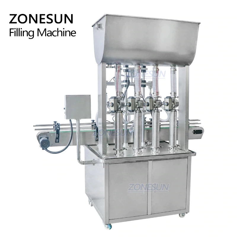 ZONESUN Máquina de embalagem automática para enchimento de pasta