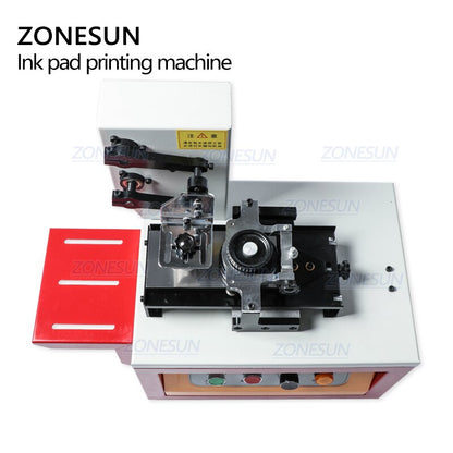 ZONESUN Y70 máquina de impressão de almofada de tinta automática