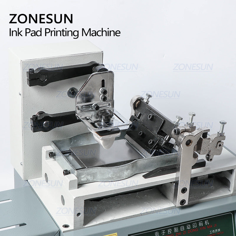ZONESUN F-80 Máquina automática de impressão de almofadas de tinta