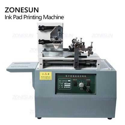 ZONESUN F-80 Máquina automática de impressão de almofadas de tinta