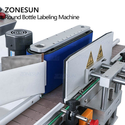 ZONESUN ZS-TB200 Máquina automática de rotulagem de garrafas redondas com codificador de data