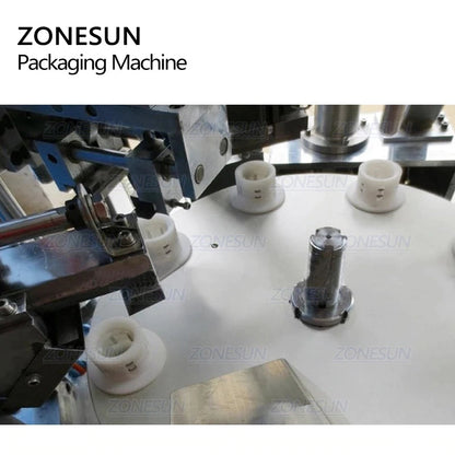 ZONESUN ZS-GZNF10 10 furos máquina de enchimento de tubo de pasta ultrassônica