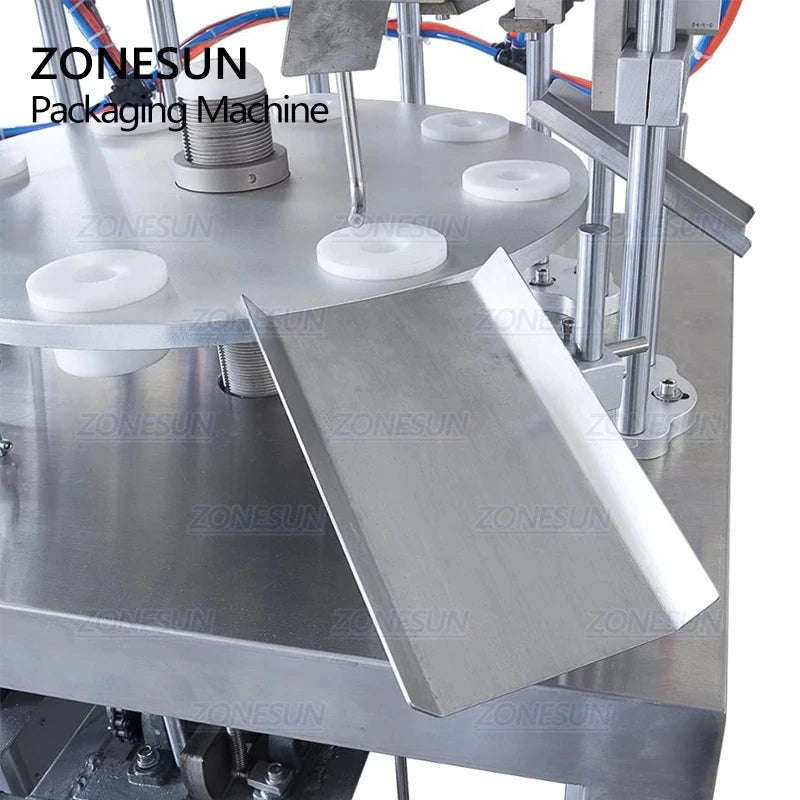 ZONESUN ZS-GZNF10 10 furos máquina de enchimento de tubo de pasta ultrassônica