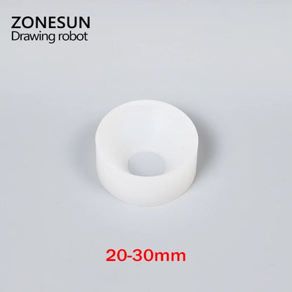 ZONESUN Mandril de parafuso de 10-50 mm para máquina de tampar