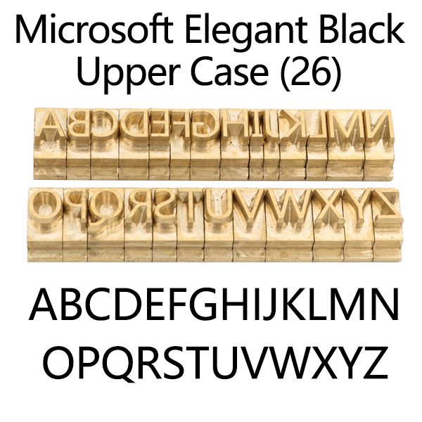 Molde de letras de cobre ZONESUN 