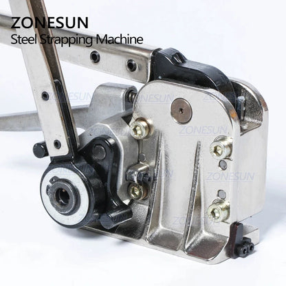 ZONESUN DB-GD35 16-19mm Manual Buckle Free Steel Belt Strapping Machine