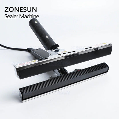 ZONESUN 200/300/400mm Handheld Direct-heat Sealing Machine