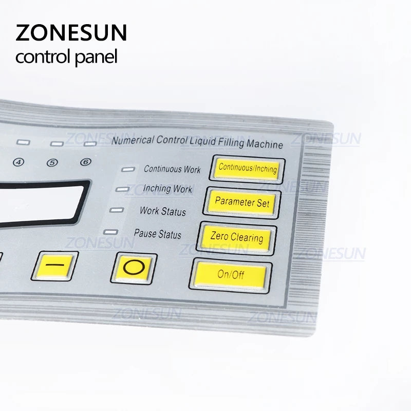 Adhesivo para panel de pantalla ZONESUN para máquina de llenado de líquidos GFK-160