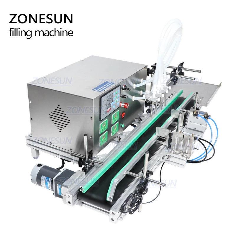 ZONESUN Desktop CNC Diaphragm Pump Liquid Filling Machine