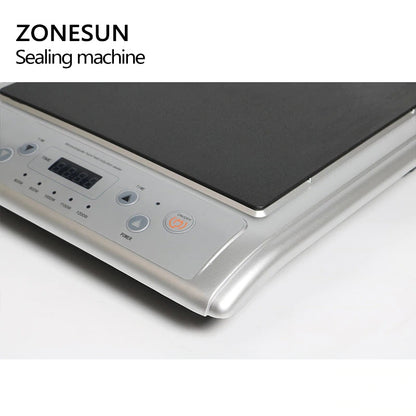ZONESUN GLF-500L 20-130mm Indução Eletromagnética Máquina de Vedação de Folha de Alumínio