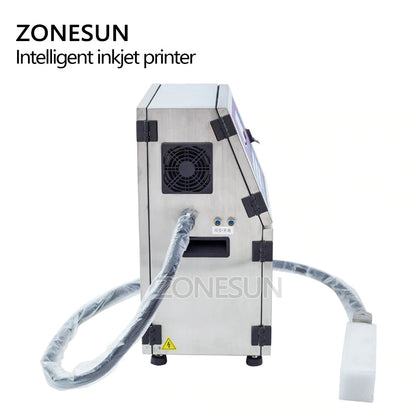 ZONESUN Digital Metal Batch Number Ink jet Code Printing Machine