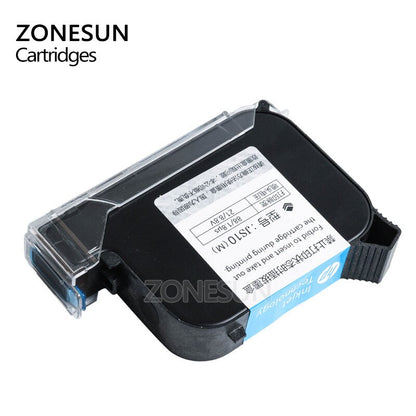 Caja de tinta ZONESUN para máquina de codificación de impresora de inyección de tinta inteligente de mano