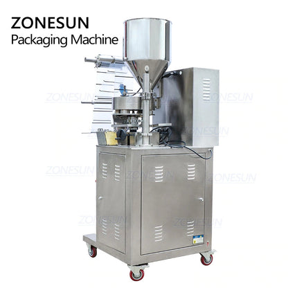 ZONESUN ZS-K100 Automatic Powder Filling Sealing Machine With Date Printer