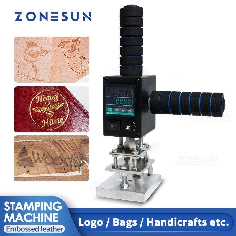 Máquina de estampado manual ZONESUN H810 5x7 8x10 10x13cm
