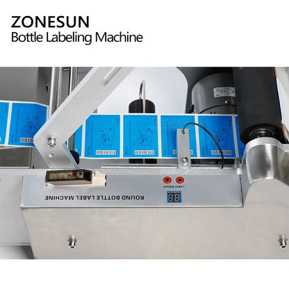 Etiquetadora semiautomática de botellas redondas ZONESUN ZS-TB50/T 