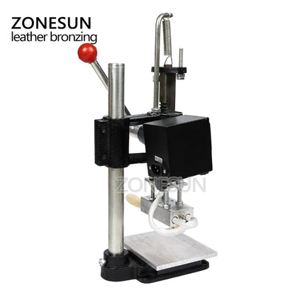 ZONESUN Custom Manual Hot Foil Stamping Embossing Creasing Machine