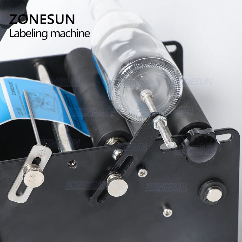 ZONESUN ZS-50P Manual Small Round Bottle Labeling Machine