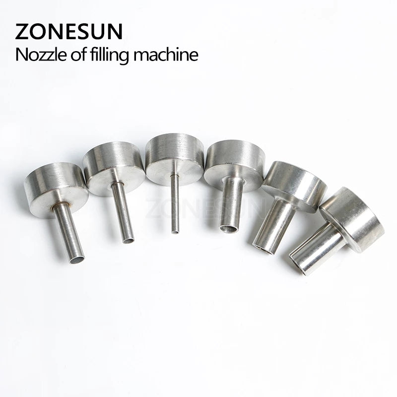 Boquilla ZONESUN para Llenadora G1 4mm 6mm 8mm 10mm 12mm 14mm