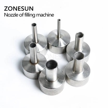 Boquilla ZONESUN para Llenadora G1 4mm 6mm 8mm 10mm 12mm 14mm