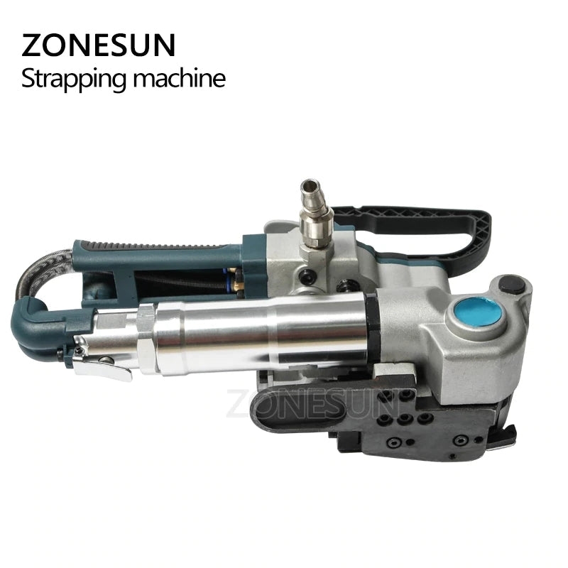 Máquina flejadora de soldadura por fricción neumática ZONESUN B19 19mm 25mm