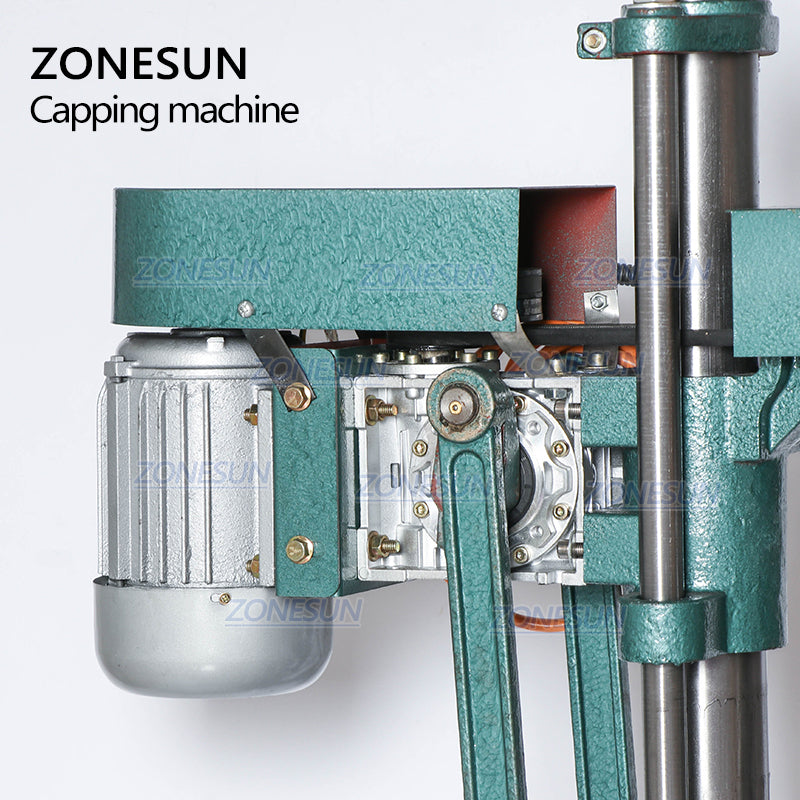 Máquina tapadora semiautomática a prueba de hurto ZONESUN de 28-32 mm