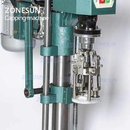 ZONESUN 28-32mm Máquina de tampar à prova de roubo semiautomática