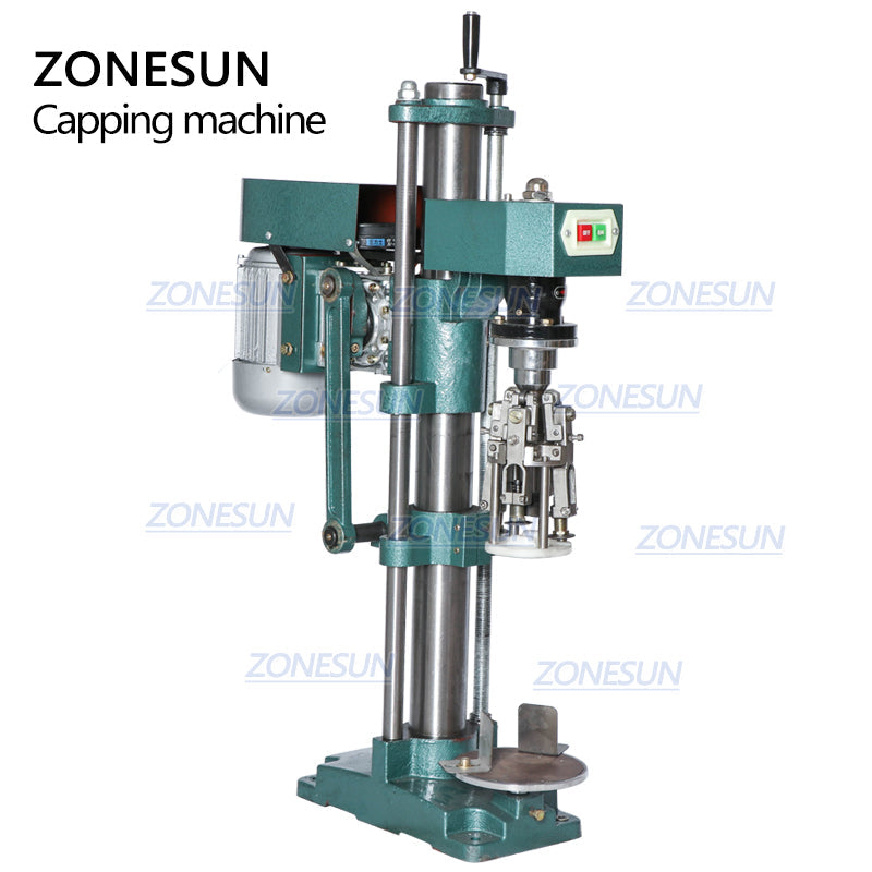 Zonesun ZS-XG60 Semi-automatic Pilfer Proof Capping Machine | 28-32mm cap