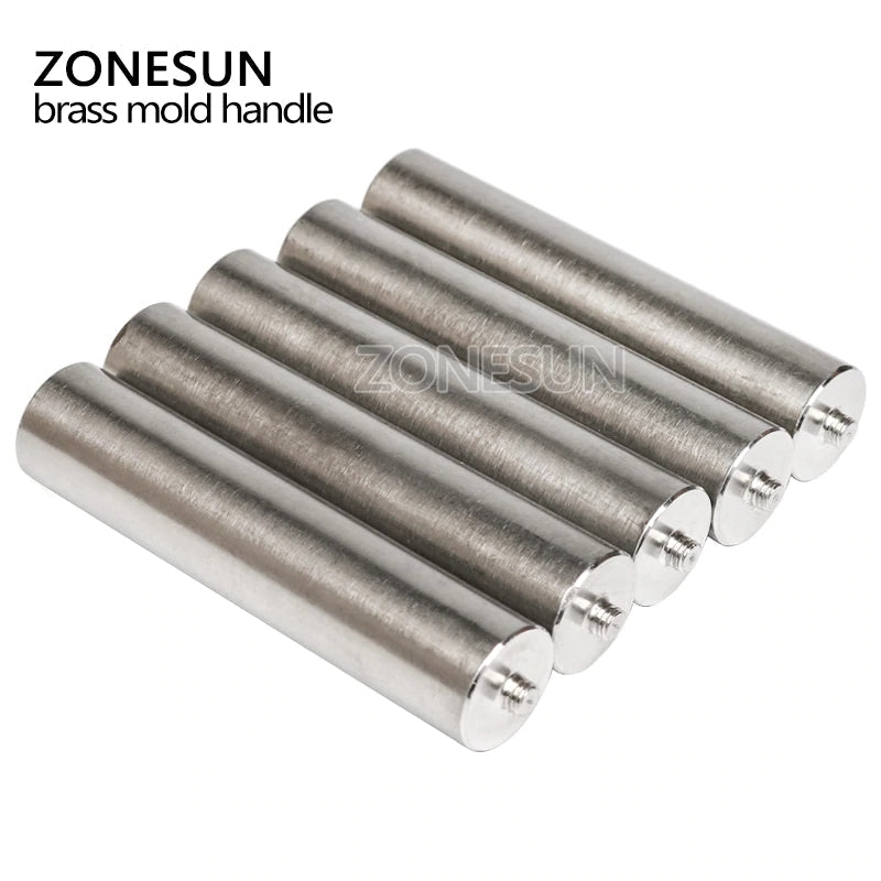 ZONESUN Stainless Steel Hammering Handle for Leather Emboss