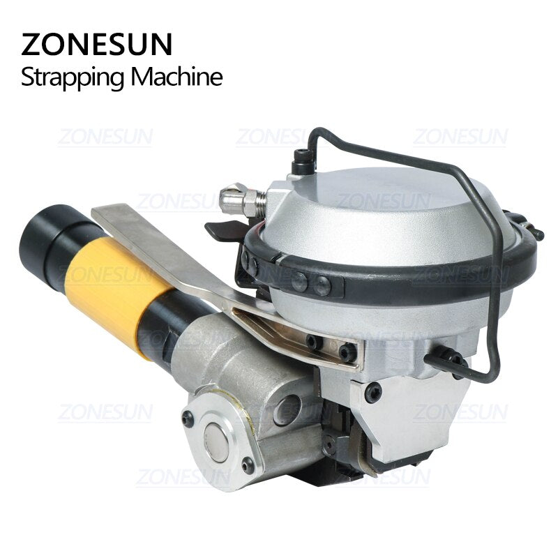 Máquina flejadora neumática de fleje de acero ZONESUN 16-19mm